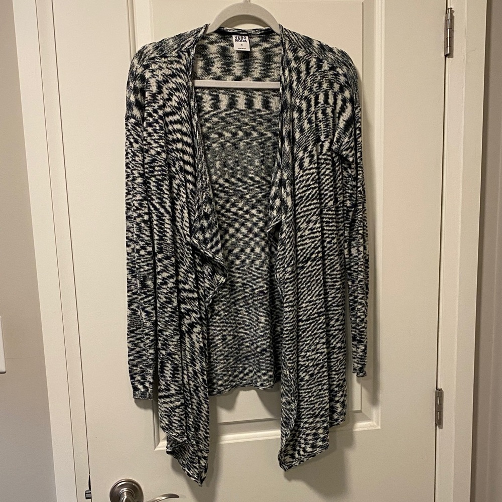 Vero Moda Black and White Cardigan